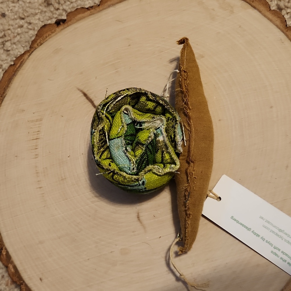Abby Glassenberg Snail Design Handmade Soft Toy While She Naps NEW